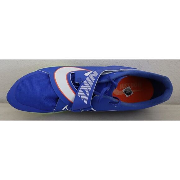Nike CT0079-400 Men's 12.5 Women's 14 Blue Air Zoom Elite Long Jump Track Spikes - Picture 6 of 13